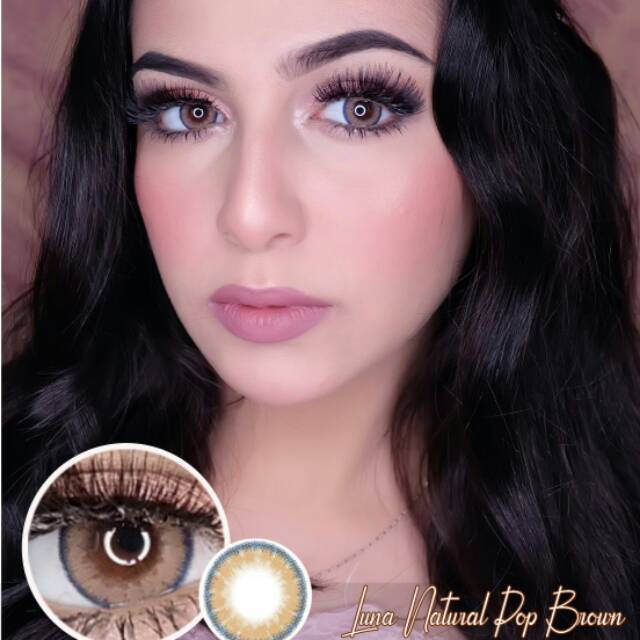 SOFTLENS EOS LUNA NATURAL POP BROWN
