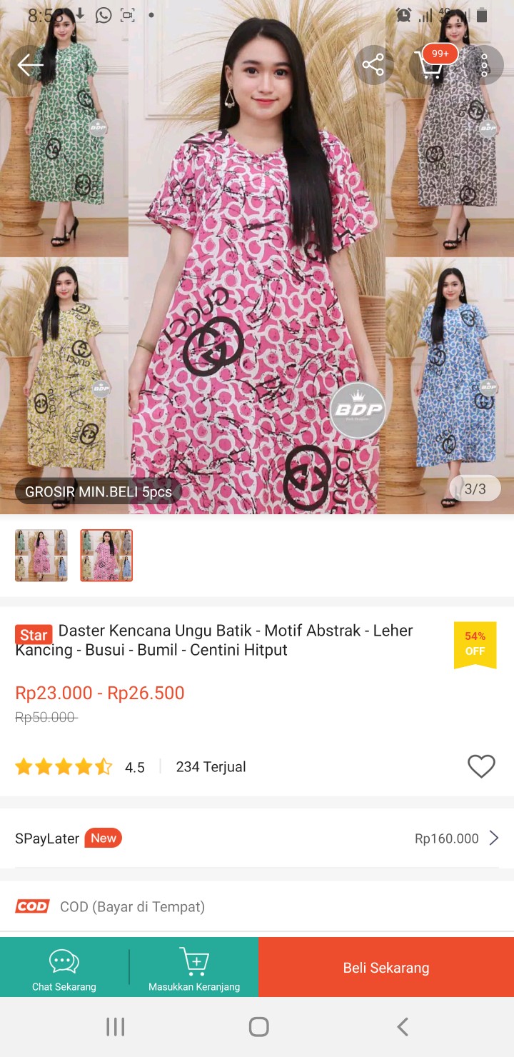 Daster Murah Kekinian Daster Batik Pekalongan