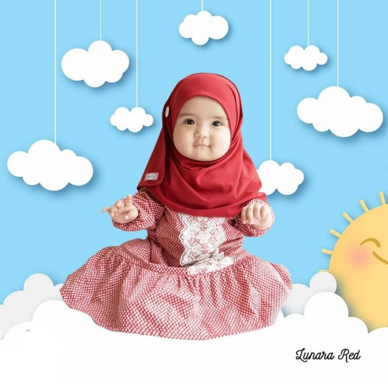 SET GAMIS LUNARA