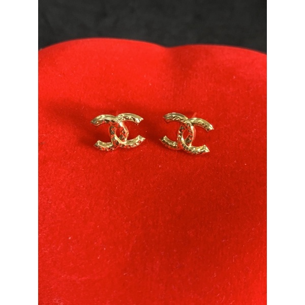 Anting emas asli kdr 700 berat 0,5 gr mas lokal medan