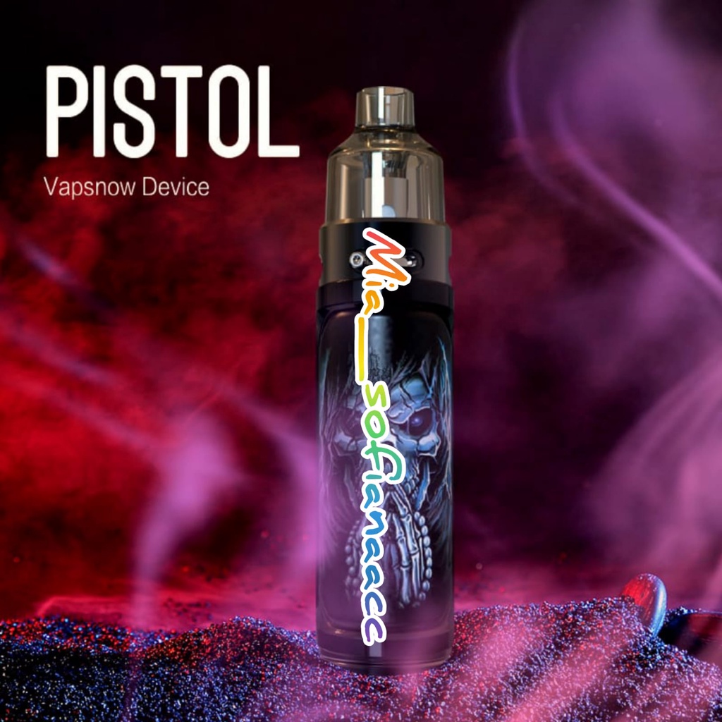 VAPOOR VAPEE TERBARU MESIN VAPSNOW PISTOL PODs 80 WATT AUTHENTIC DEVICE FREE LIQUIDs 30 ML 80w