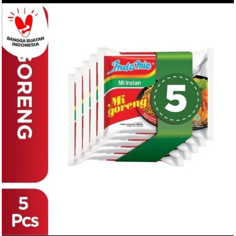 

Indomie goreng 5 pcs