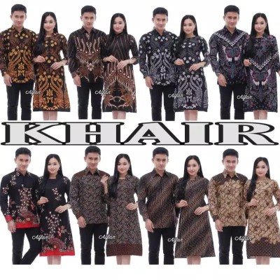 Rama Shinta Couple - Melani Set Couple Lilit Rovella Batik Couple Modern