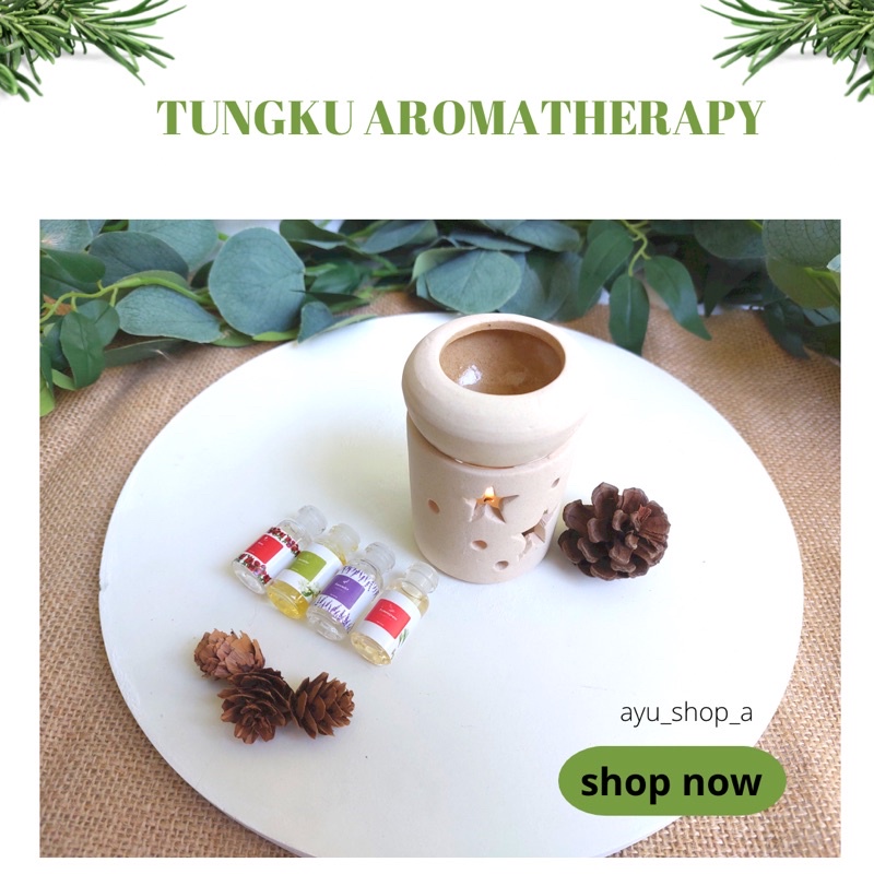 Tungku Aromaterapi | Tungku Aromatherapy Oil Burner Keramik