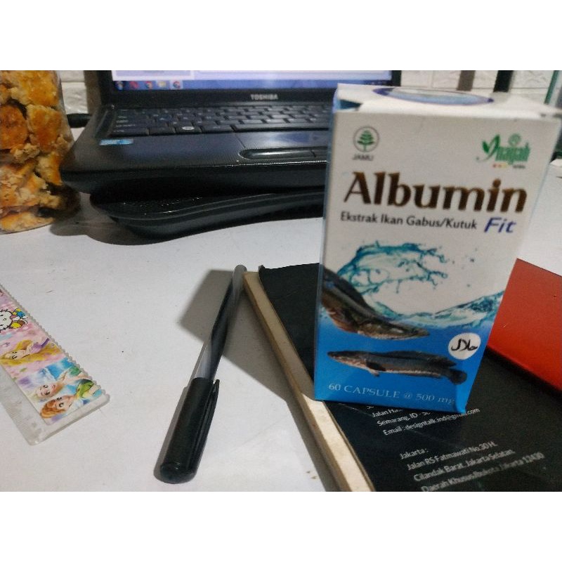 Kapsul Albumin Fit Kapsul Ikan Gabus Kapsul Ikan Kutuk pasca Operasi Herbal kecelakaan Luka