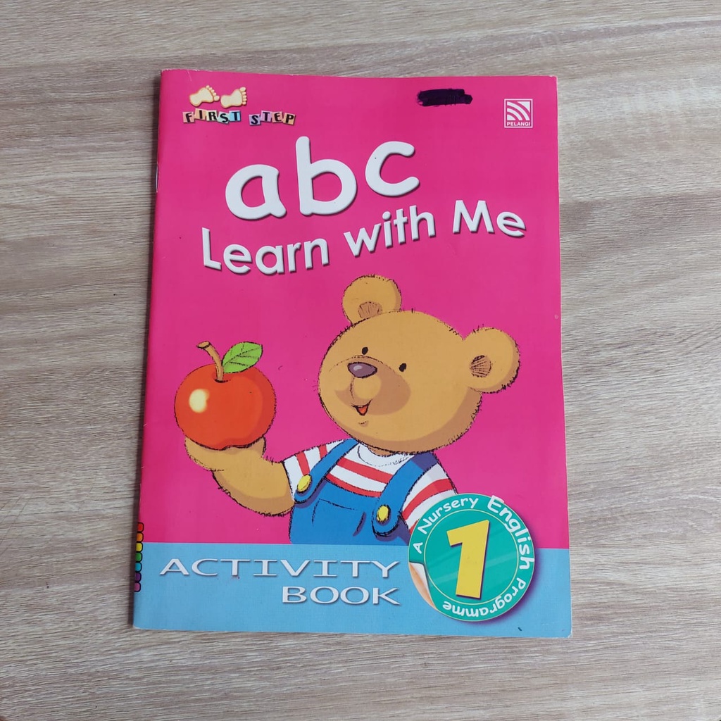 

BUKU A B C LEARN WITH ME ACTIVITY BOOK 1 FIRTS STEP