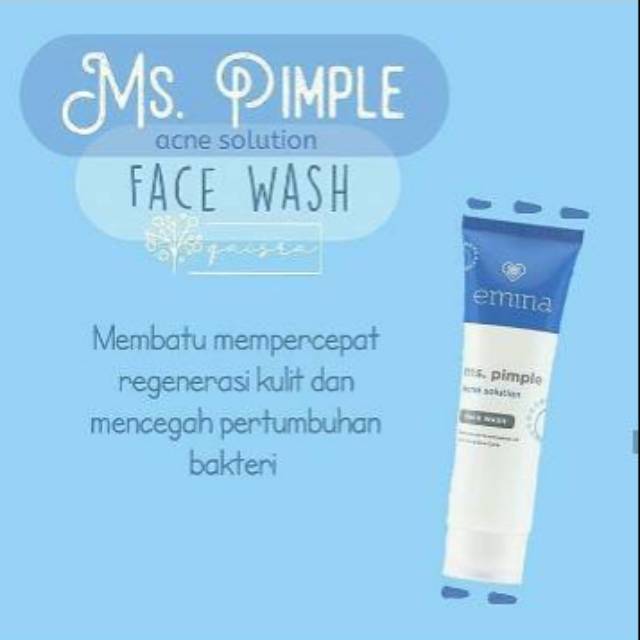 ❤️GROSIR❤️ Emina MS Pimple Face Wash