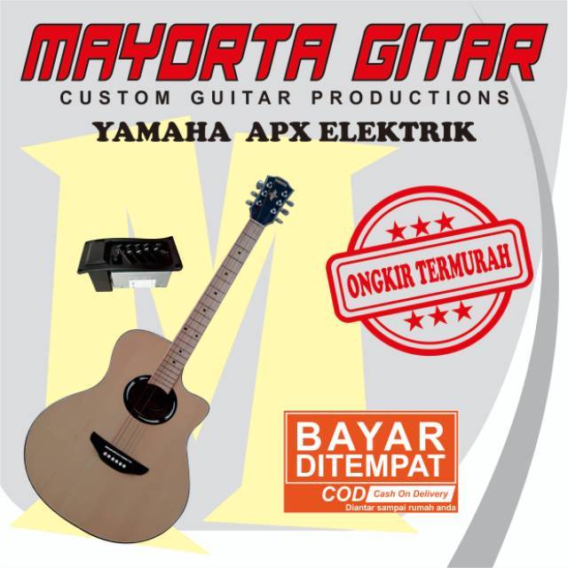 Yamaha apx akustik elektrik