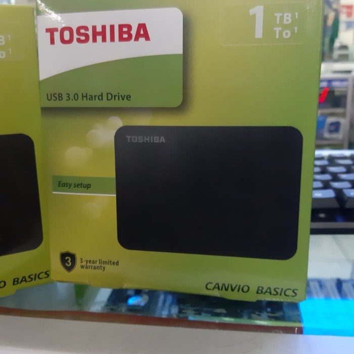 HARDISK 1 TERA USB 3.0 EKSTERNAL TOSHIBA