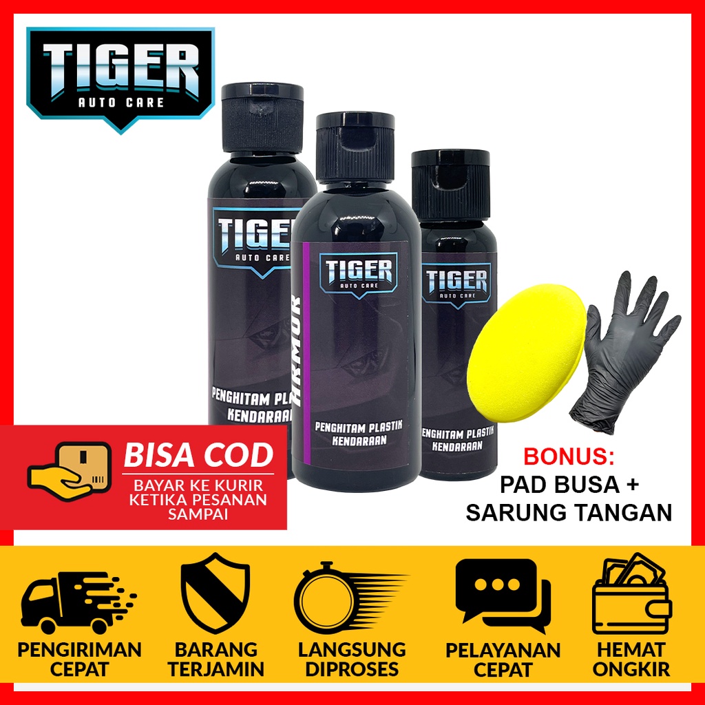 CAIRAN PENGHITAM COVER PELINDUNG SPION WIPER TRIM ANTI LUNTUR BAN BEMPER DECK DOORTRIM MESIN SEMIR JOK  BODI DOFF BODY KASAR KENDARAAN MOTOR MOBIL PERMANEN MENGHITAMKAN MENGKILAPKAN PENGKILAP POLES BODI PLASTIK BESI RUBBER DASBOR SPAKBOR KNALPOT PART