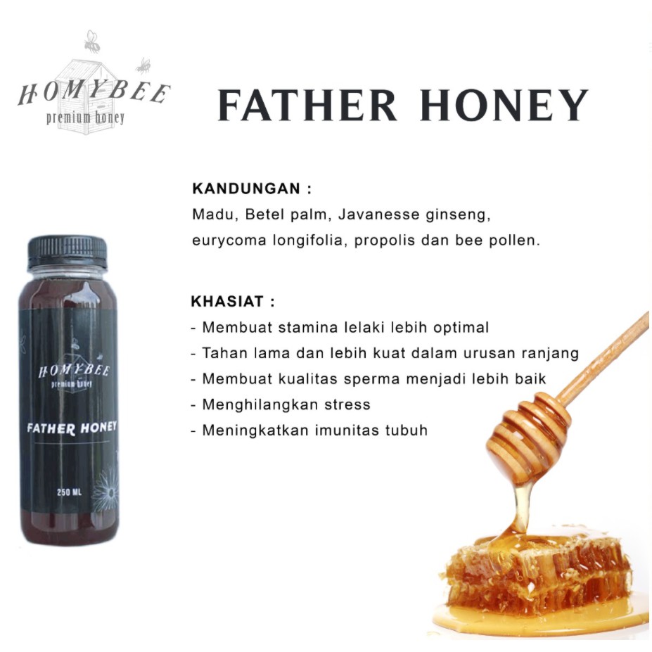 

Premium Madu HomyBee Father Honey