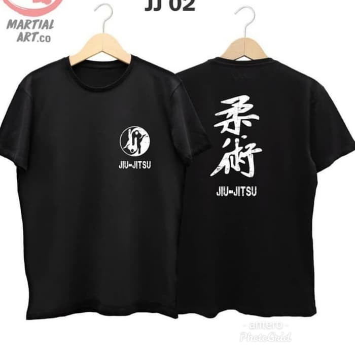 HDP-100 KAOS JIU JITSU BELA DIRI BAJU TSHIRT INDONESIA COMBED 30S