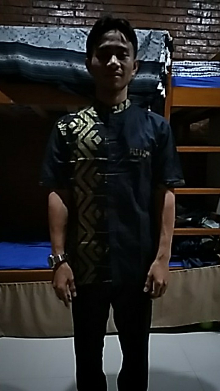 Kemeja Batik Pria Ppbtk07 Kombinasi Modern Style Casual Modis Trendy M L Xl