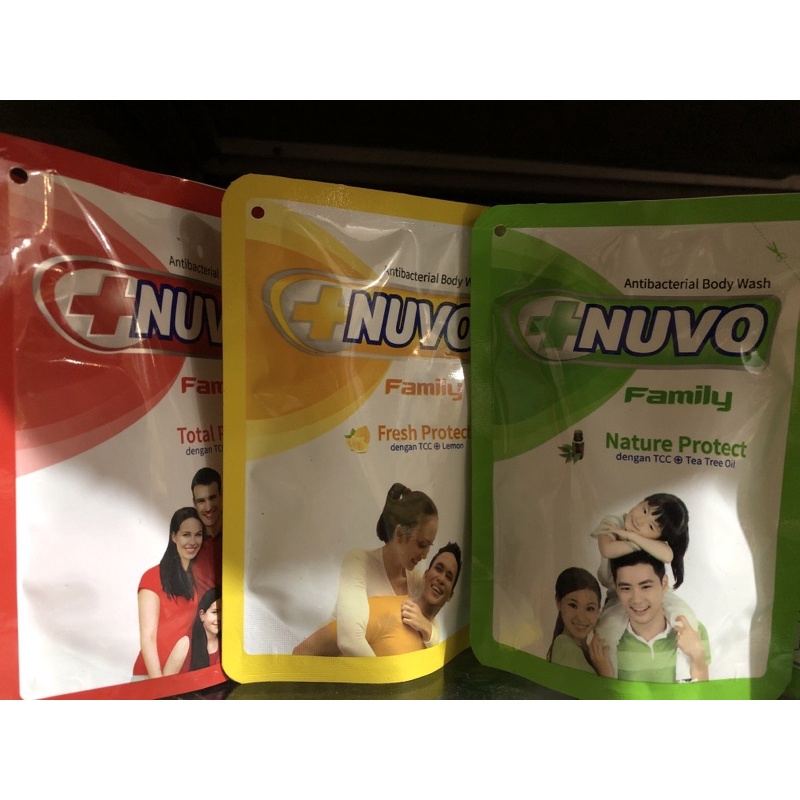 NUVO Refil Pouch 3000 Sabun Cair