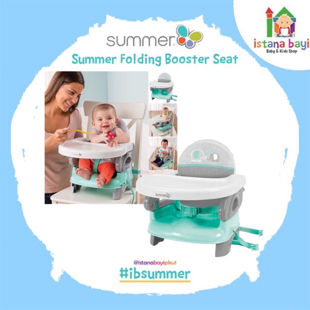 Summer infant Folded Booster seat-kursi makan bayi