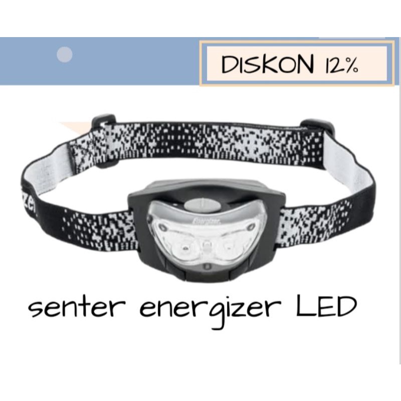 Senter kepala energizer LED