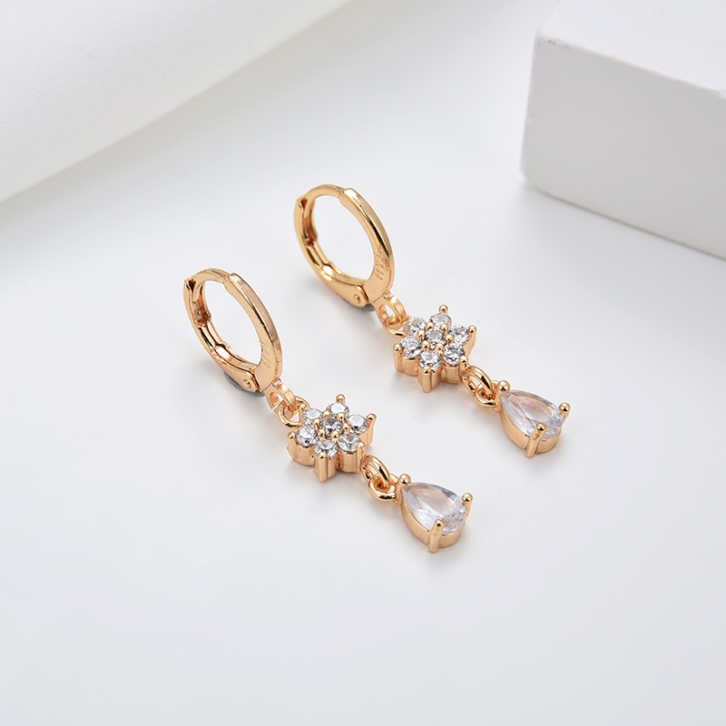 anting titanium wanita emas muda anti karat dewasa tusuk korea asli panjang dan luntur korea style selamanya dewasa 35e