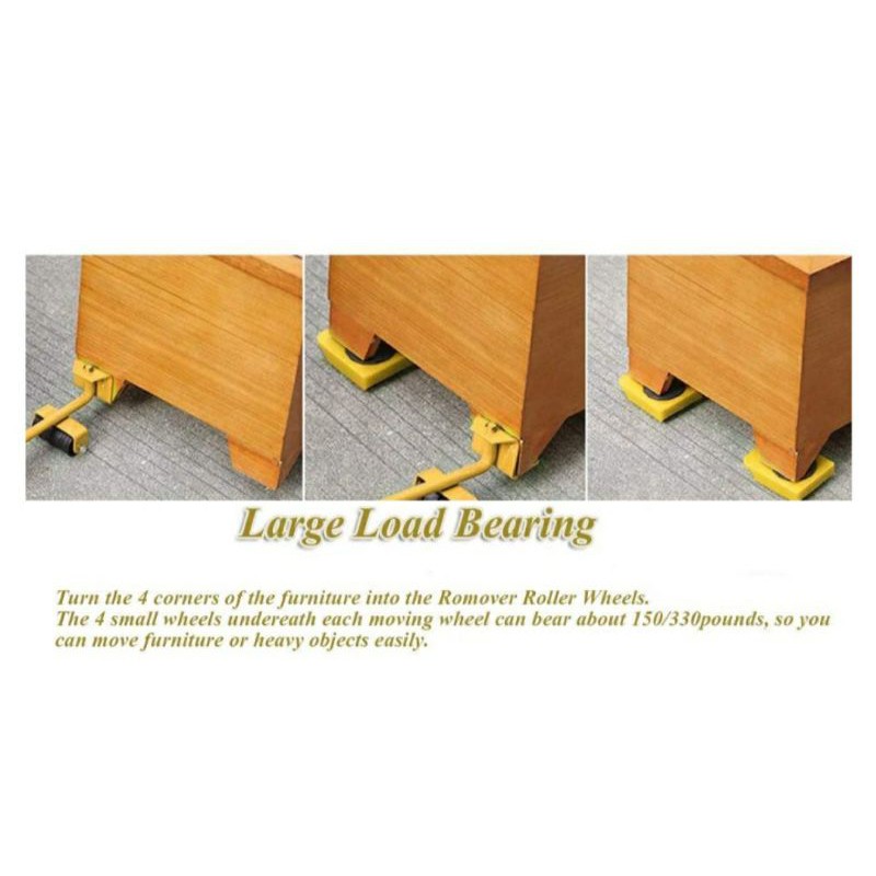Roda alat bantu angkat barang berat/Alat pengangkat furniture/Alat pindah barang berat