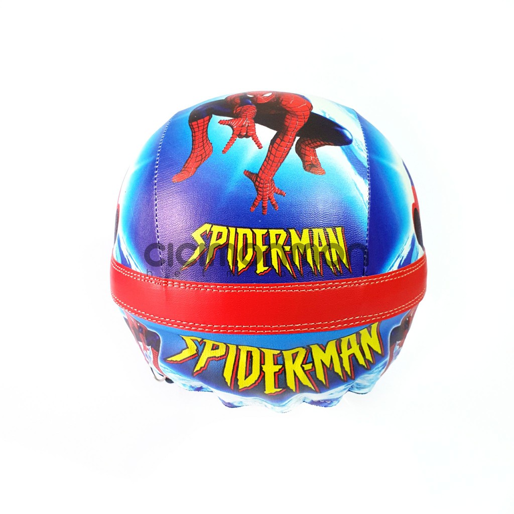 SPECIAL Helm Anak Retro Karakter Spiderman