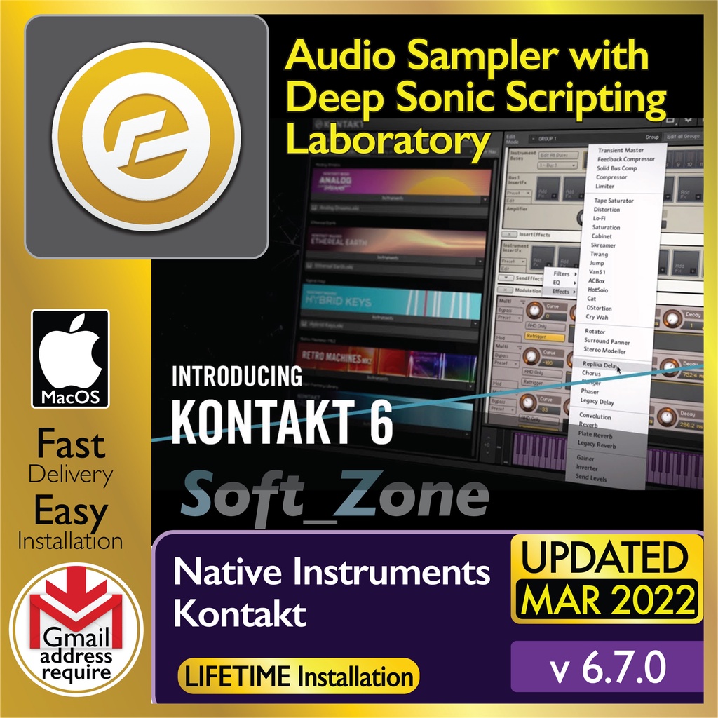 

Ntv Instrmnts Kntkt 6 v6.7.0 - Ad Smplr wth Dp Snc Scrptng Lbrtry [mcOSX (Intl & M1)Spprt]