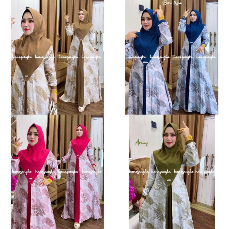 MAUDY SET SYAR'I VOL 4 ORI HANASANGKA 100%
