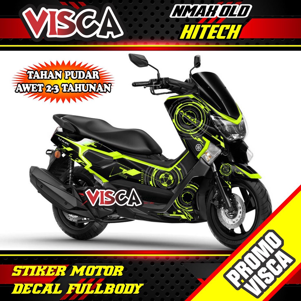 Decal Nmax Old Full Body Stiker Nmax Old Striping Nmax Old Sticker Nmax old Full Blok motif motobls