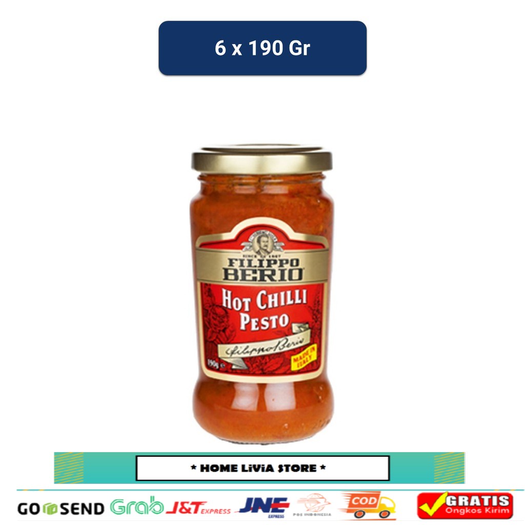 

[GIFT] Filippo Berio Pesto Hot Chilli 190gr