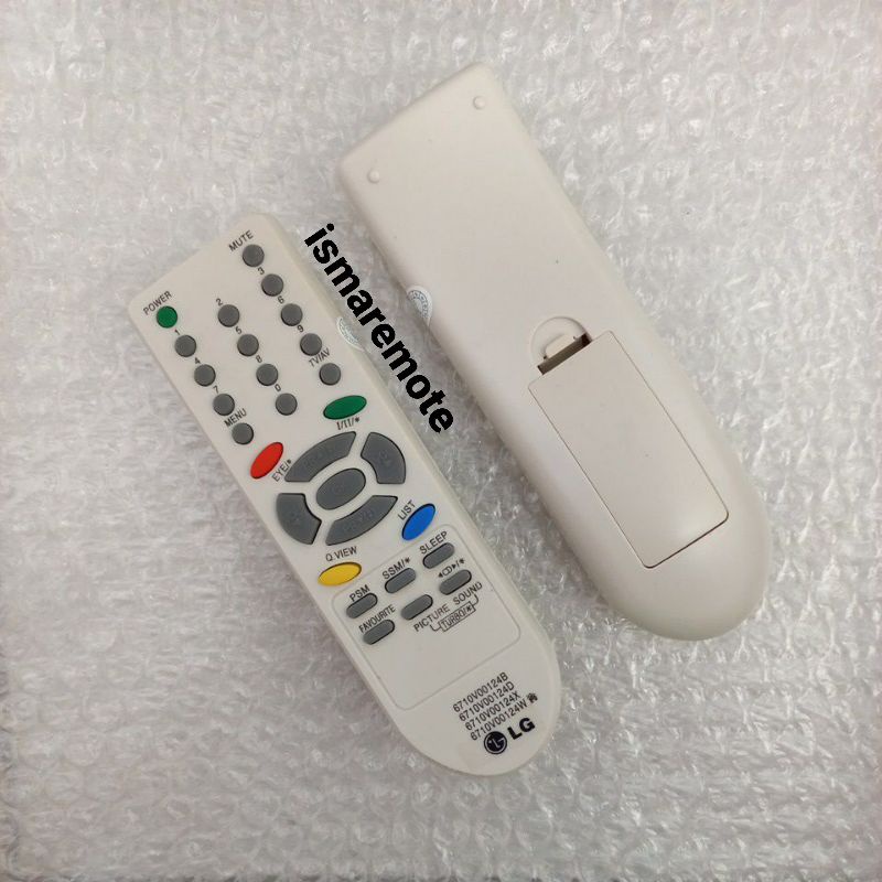 REMOT  REMOTE TV LG TABUNG SLIM FLAT  6710V00124D / X / W / B