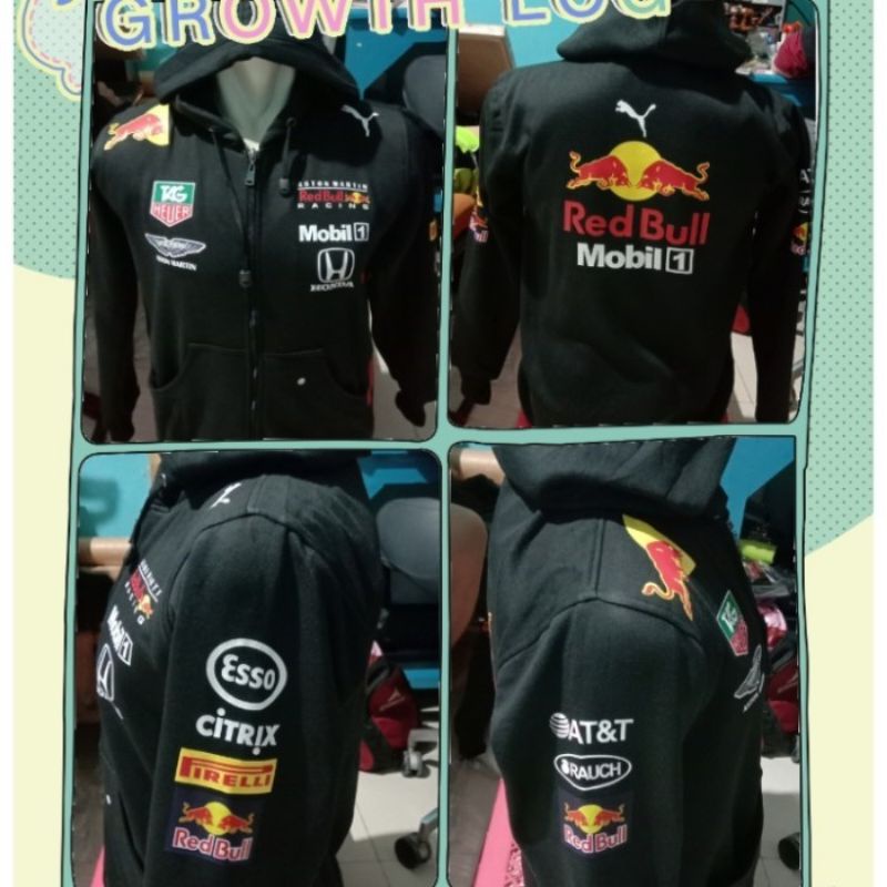 zipper/sweater/jaket keren MOBIL HONDA REDBULL/F1