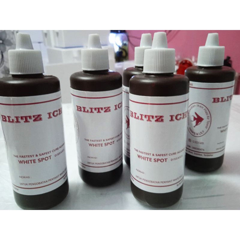 BLITZ ICHT 100ml/OBAT BIRU BLITS ICHT BIRU