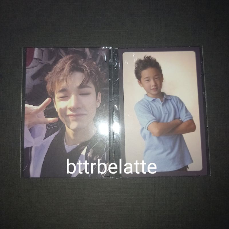 PC Photocard Bangchan Bang Chan Stray Kids Selca Childhood CH I AM NOT