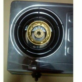 kompor gas portabel 2 tungku api besar