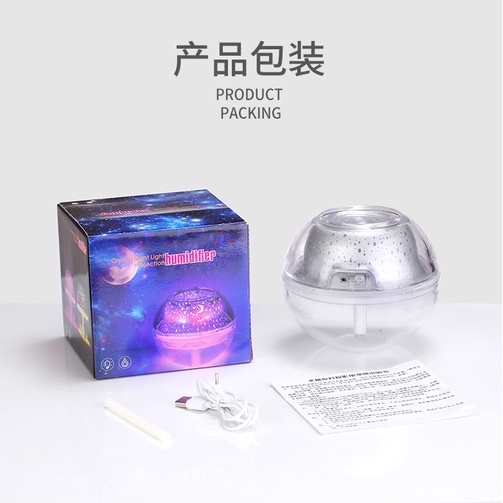 Humidifier Usb Air Diffuser Purifier Pelembab Udara Light Aromatherapy