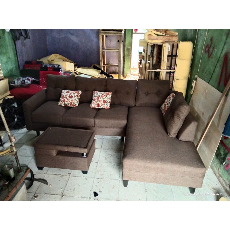 sofa L santai matt kagawa