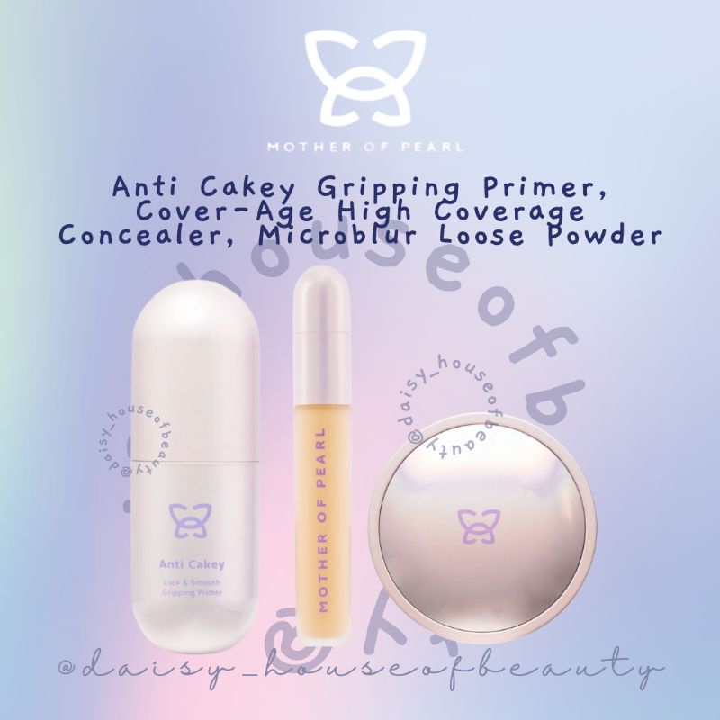 MOP (Mother Of Pearl) Beauty Anti Cakey Lock & Smooth Face Gripping Primer, Cover Age High Coverage 