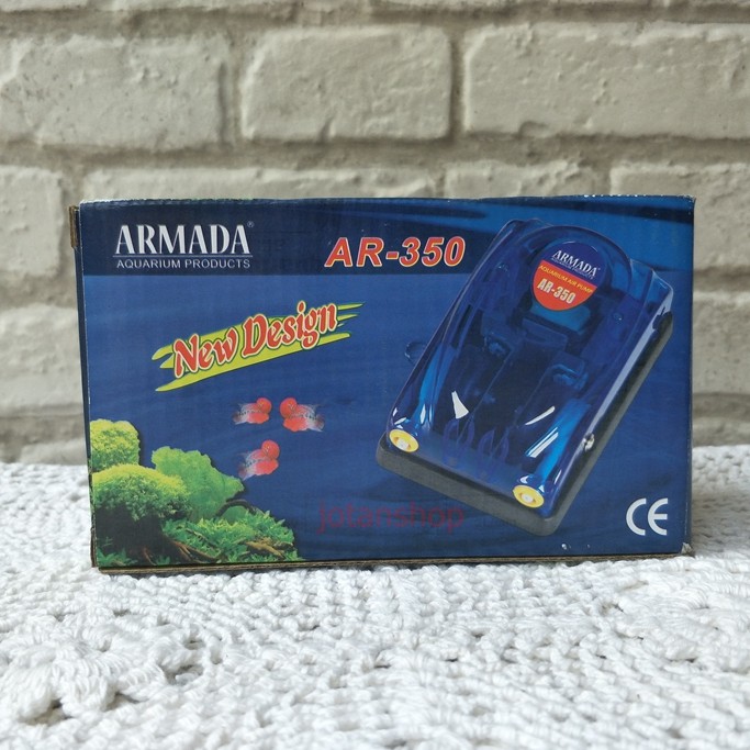 ARMADA 2 lubang lobang Output Mesin Pompa Aquarium Aquascape Aerator Gelembung Udara