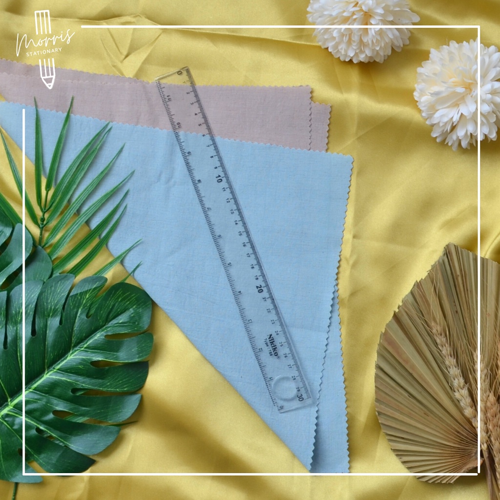 

NIKIKO Penggaris plastik 30cm nikiko