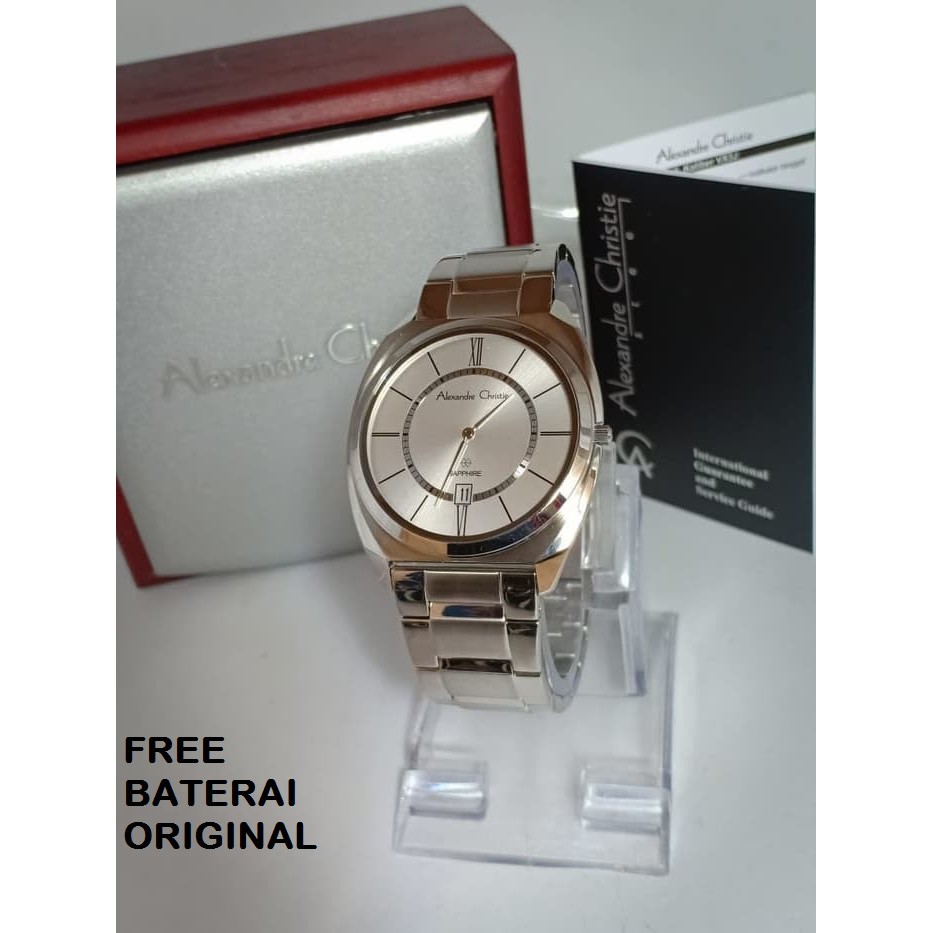 JAM TANGAN PRIA ALEXANDRE CHRISTIE AC 8550 ORIGINAL GARANSI RESMI 1 TAHUN