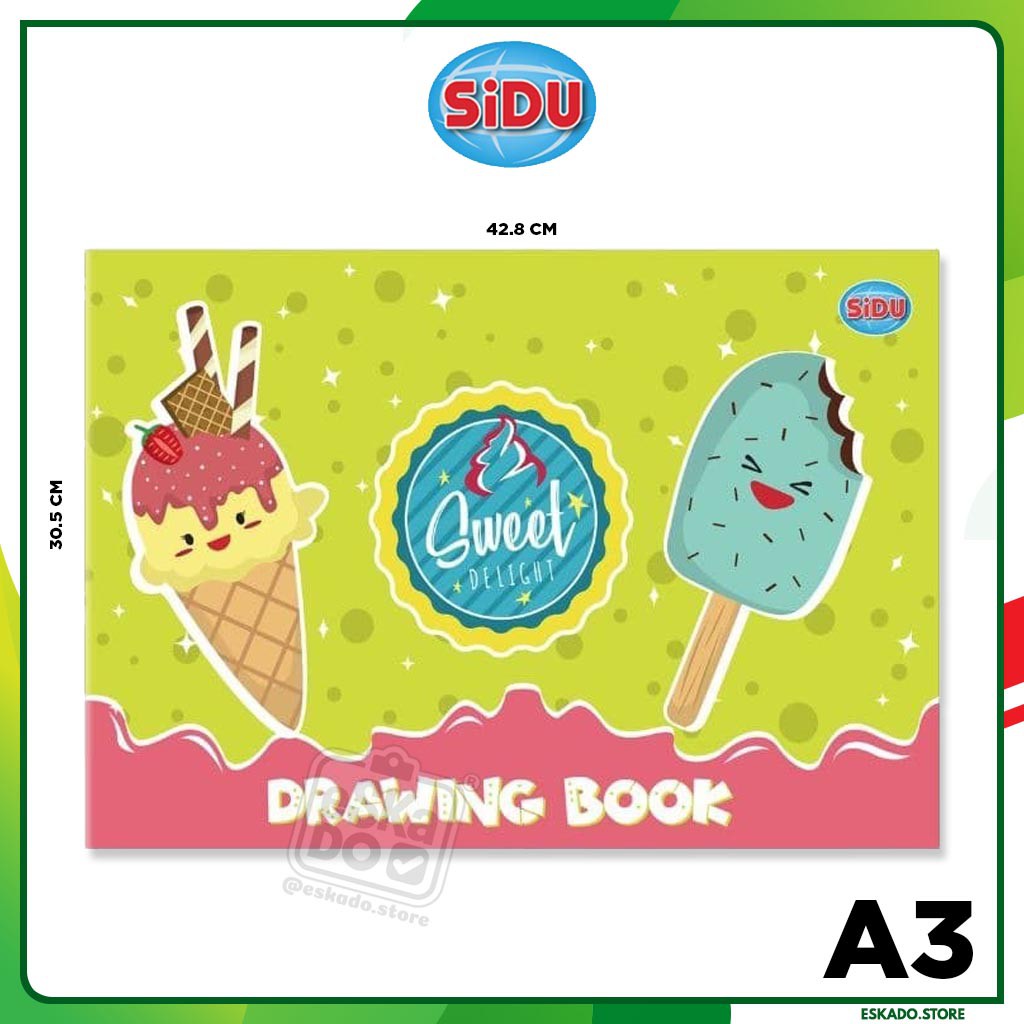 Buku Gambar / Drawing Book Sinar Dunia / SIDU A3