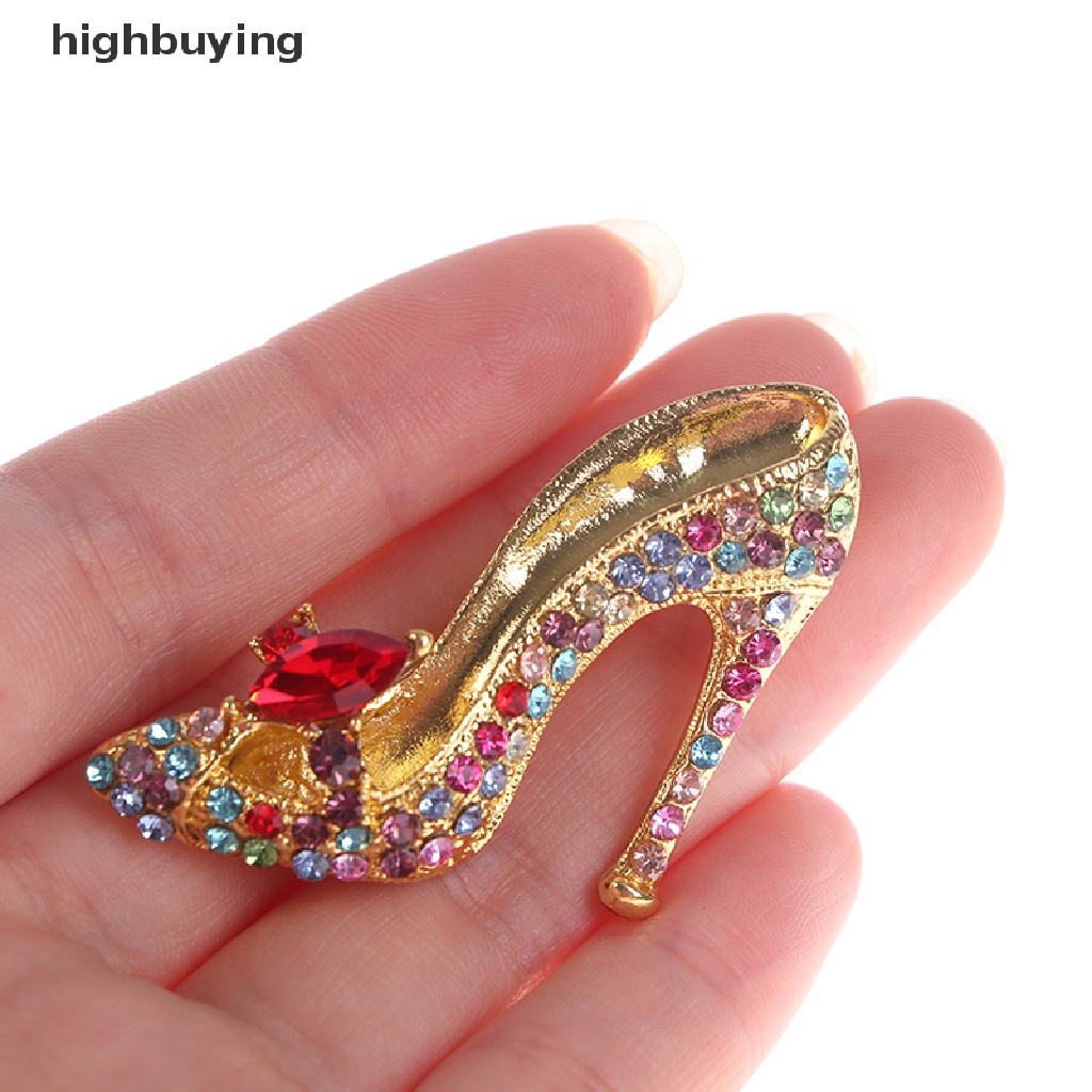 Hbid Bros Pin Desain Sepatu High Heels Wanita Kreatif Untuk Koleksi / Hadiah