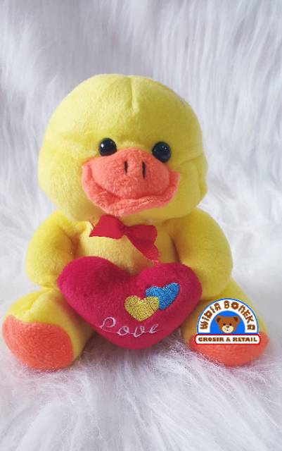 Boneka animal karakter teddy bear love (SNI)