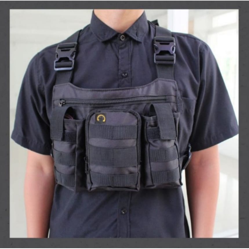 Tas Dada Chest Bag tas motor tas rompi tactical