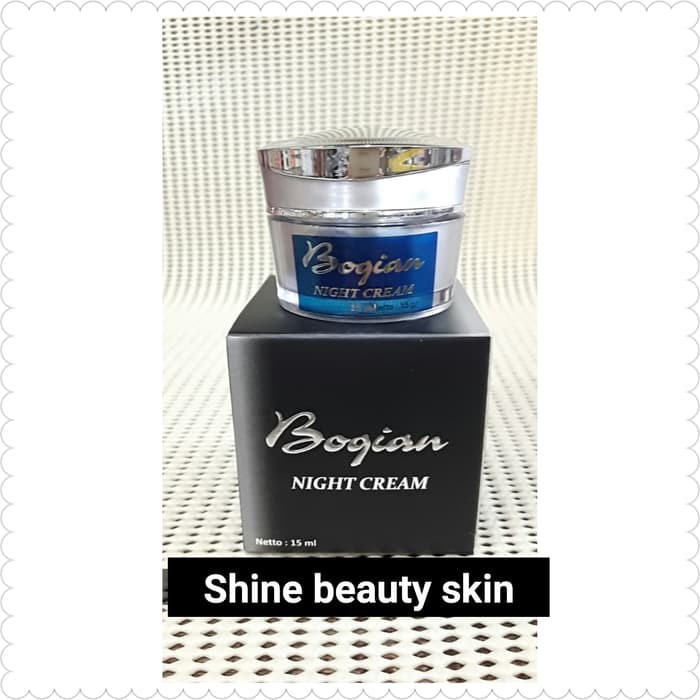 BOGIAN NIGHT CREAM TERDAFTAR BPOM 15 GR