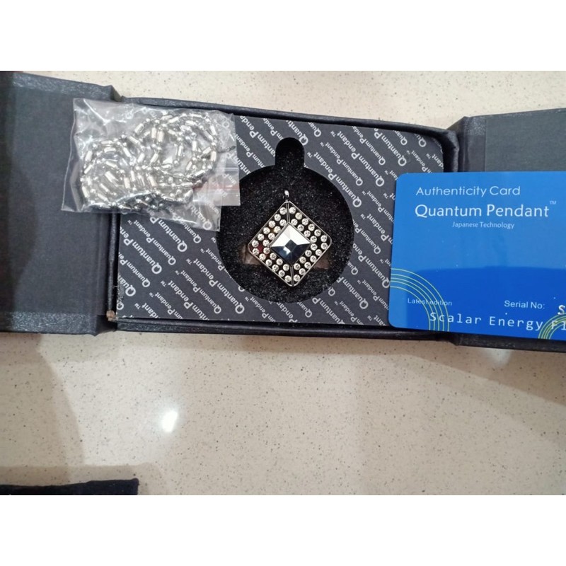 LIFE FORCE Kalung quantum Pendant Permata kesehatan bersertifikat timbul SUPPLIER original kalong