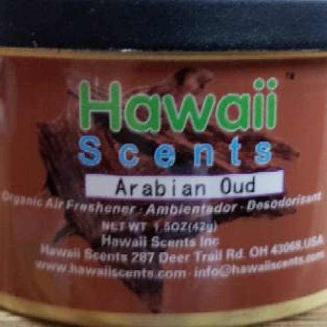 PARFUM MOBIL AROMA ARABIAN OUD HAWAII SCENTS 60 DAYS BEST SELLER