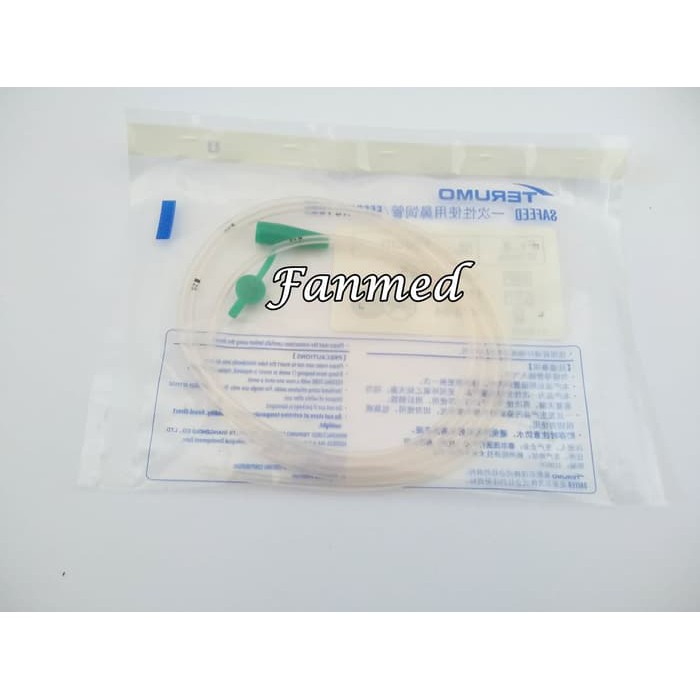 Selang NGT Feeding Tube Sonde Selang Makan Silikon Terumo 8 Fr 100 cm
