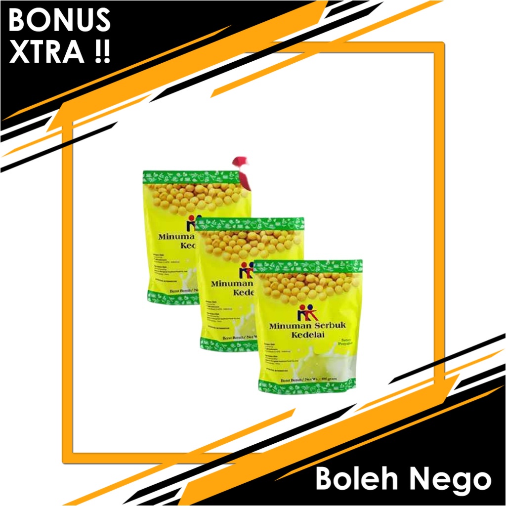 

[JANGAN DIBELI, BARANG KOSONG] KK Minuman Serbuk Kedelai (Soya Bean) 400g nutrisi untuk kesehatan Penambah Berat Badan KK Indonesia