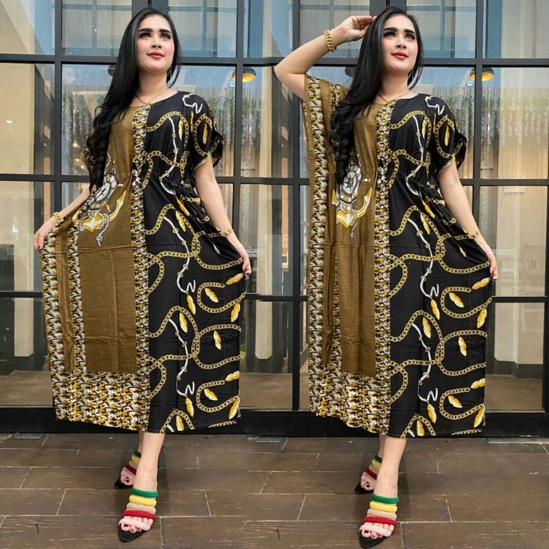 Daster Lowo Jumbo rantai Gewa Murah adem bumil asli pekalongan-1