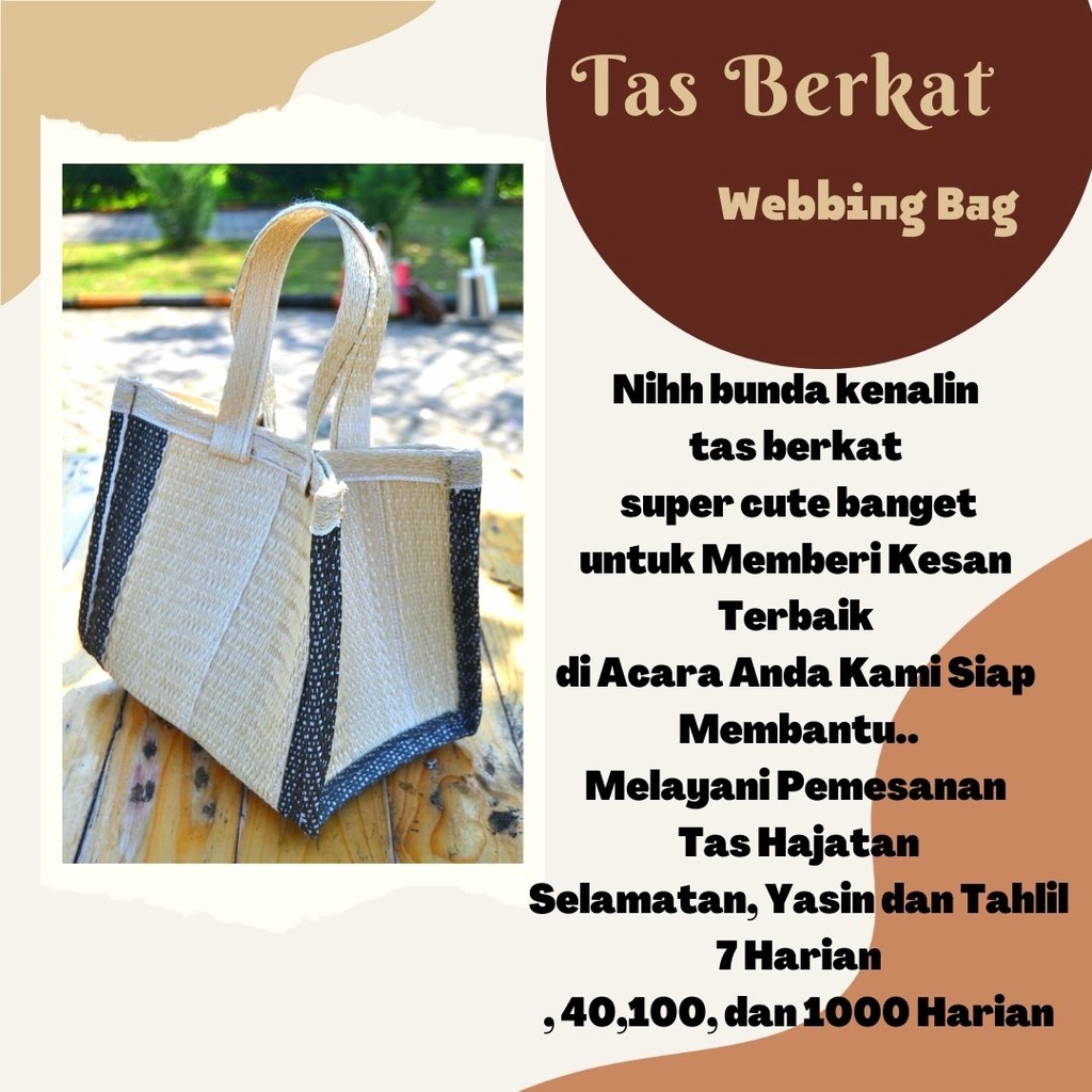 Lebih Kuat, Tas Hajatan, Tas Belanja Pasar, Tas Belanja, Webbing Bag, Tas Belanja Malang Ukuran Besa