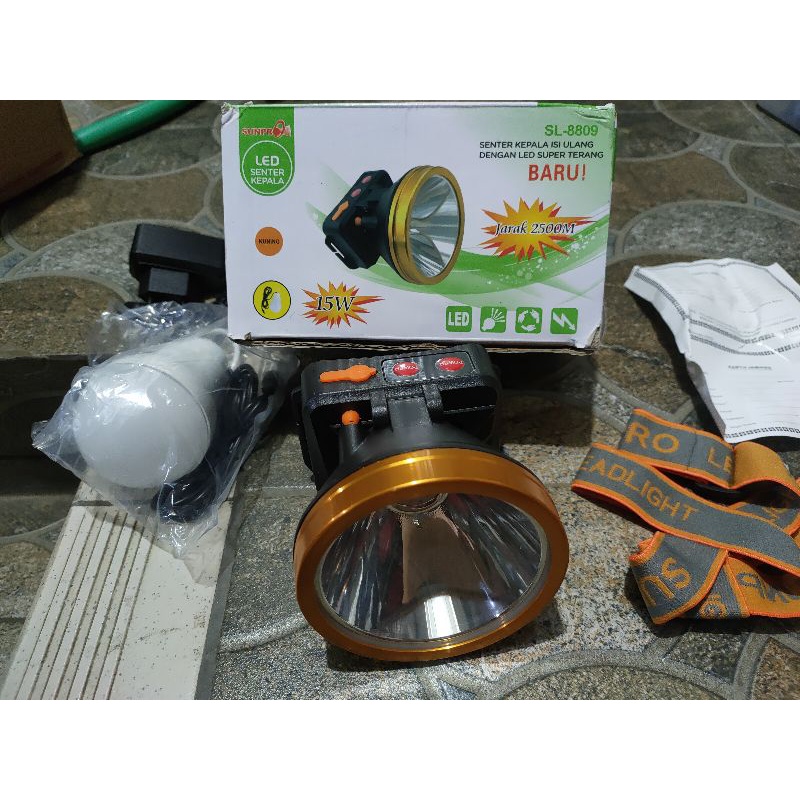 SUNPRO SL 8809 senter kepala